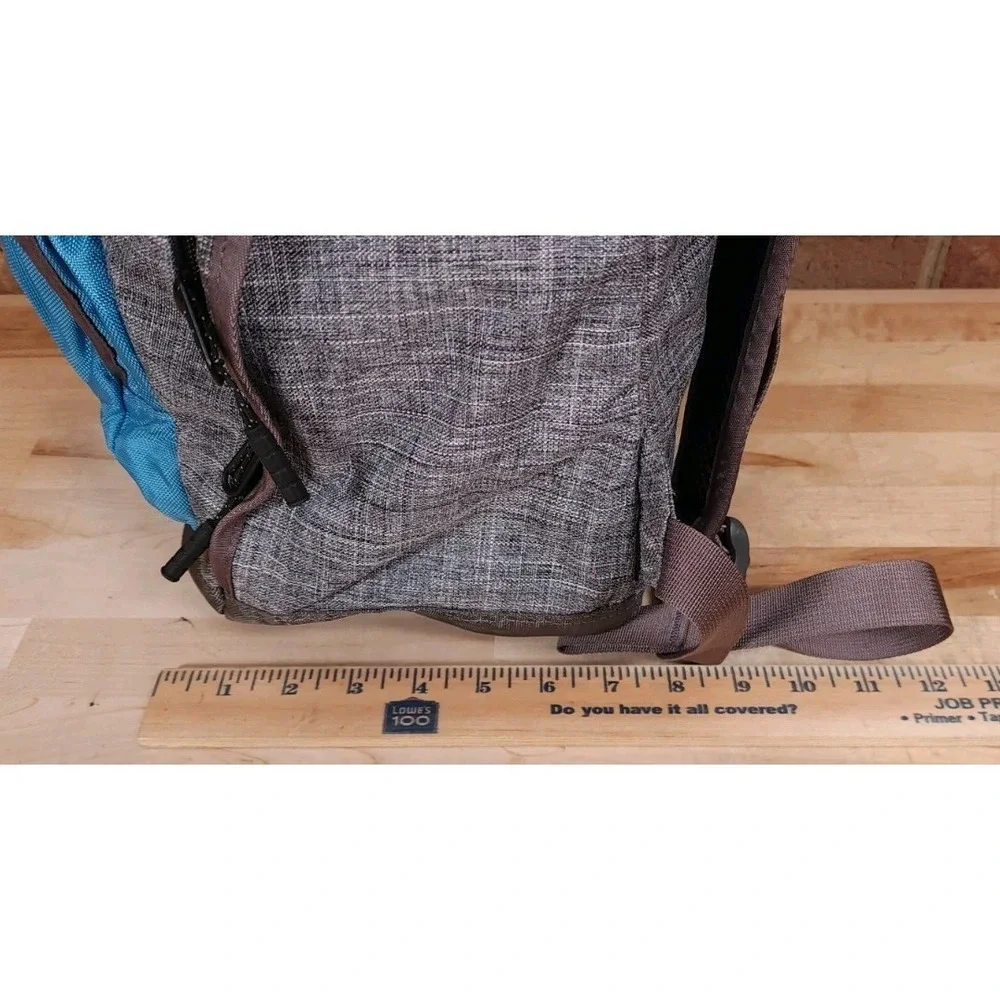 Timbuk2 Gray Blue Backpack Medium Travel‎ Bag